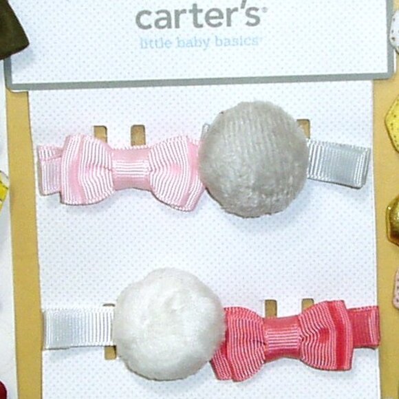 Girls Hair Clips Bow Knot Clippies Hairclip Baby & Age 3 up 14 pc Lot 3 - Picture 3 of 9